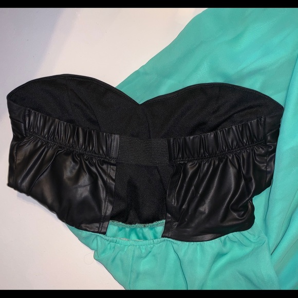 High-low strapless dress - Picture 3 of 5